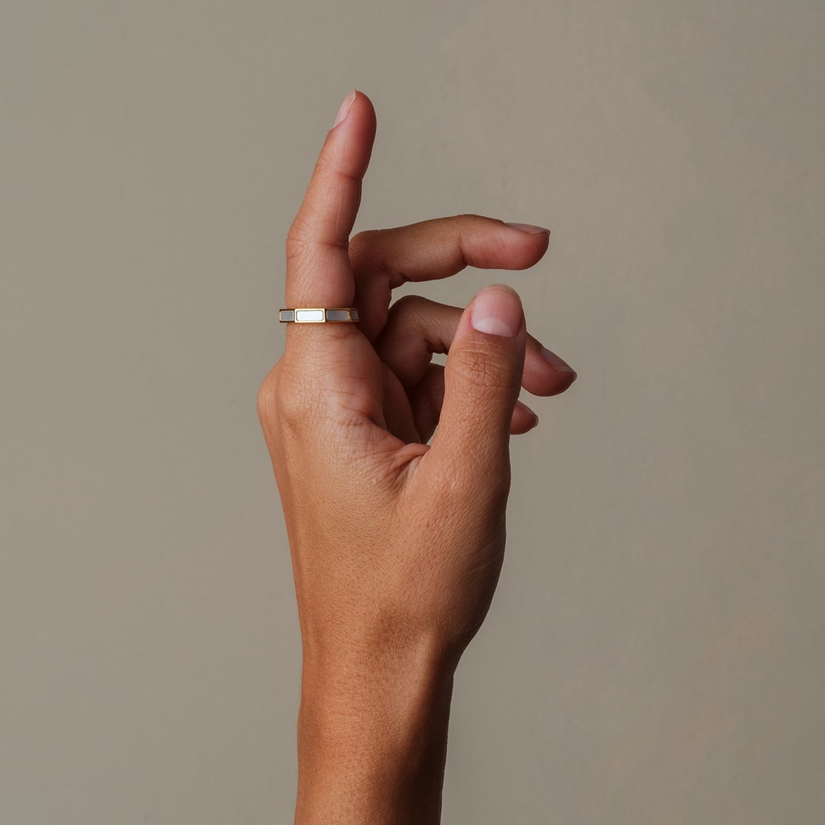 Supremum Ring (Perlmutt/Gold)