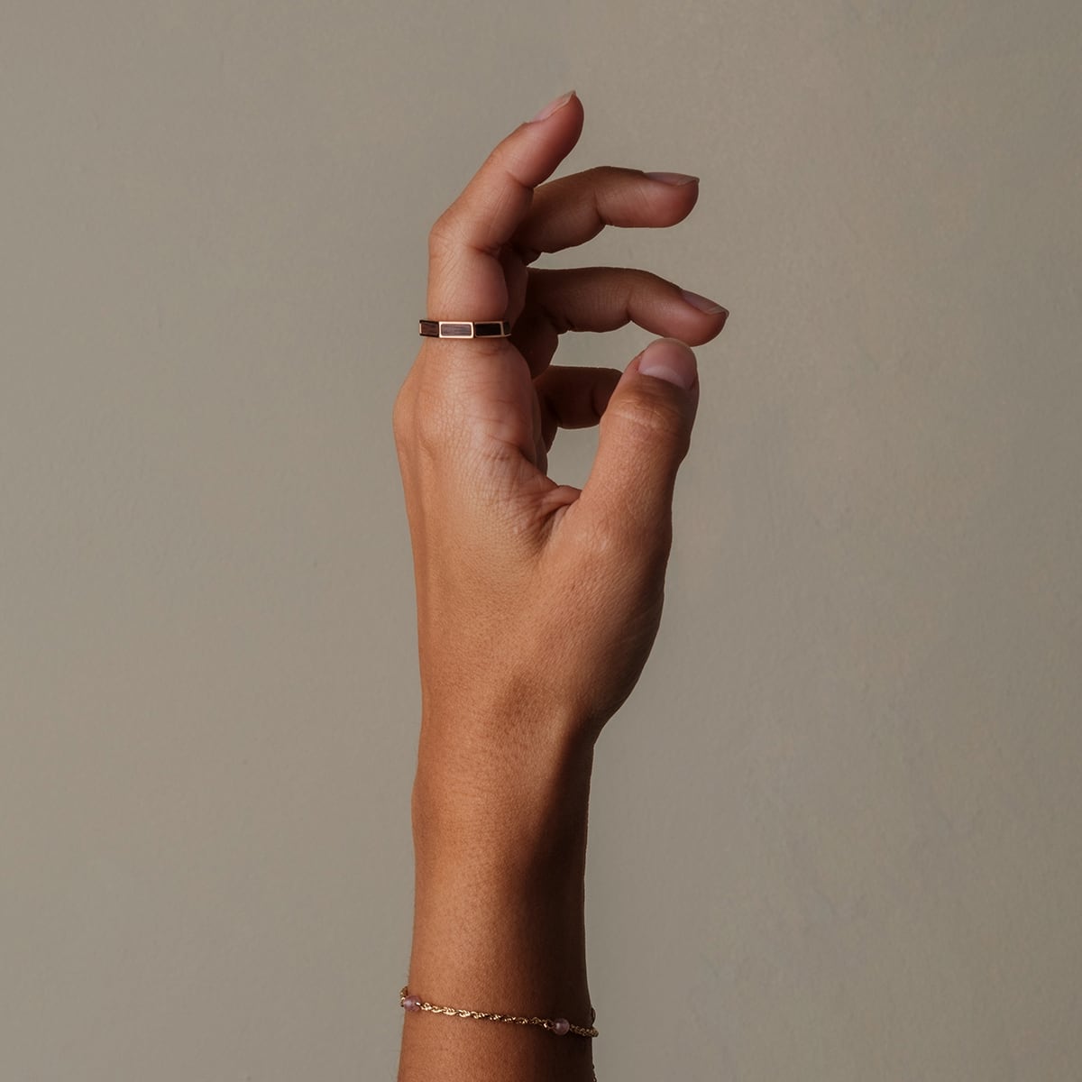 Supremum Ring (Walnuss/Rosé)