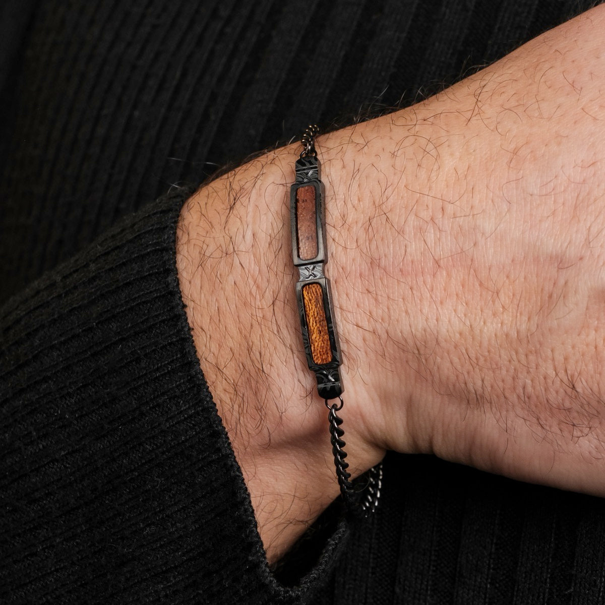 Bracciale Campania (Koa/Grigio Scuro)