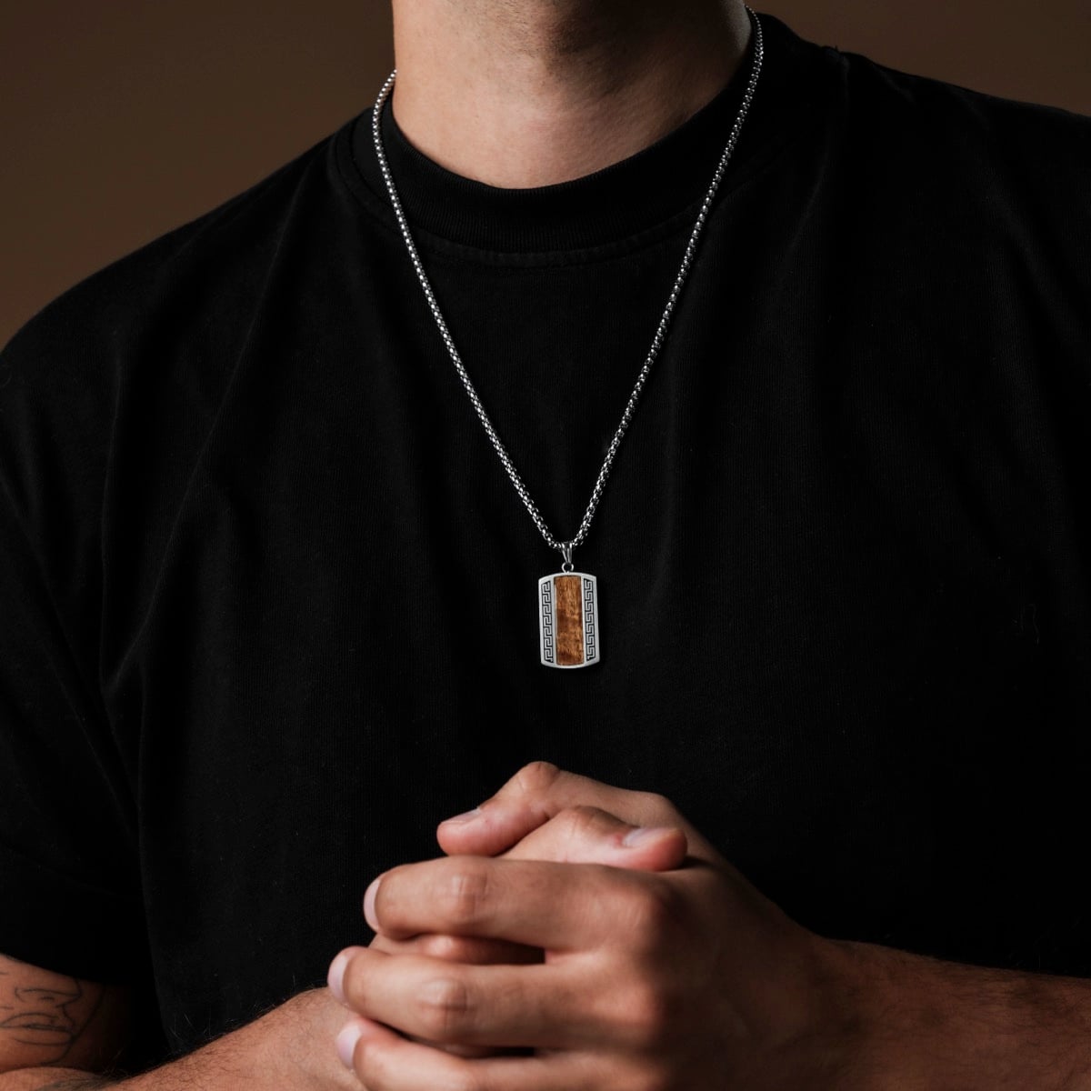 Collana Marked (Koa/Argento)