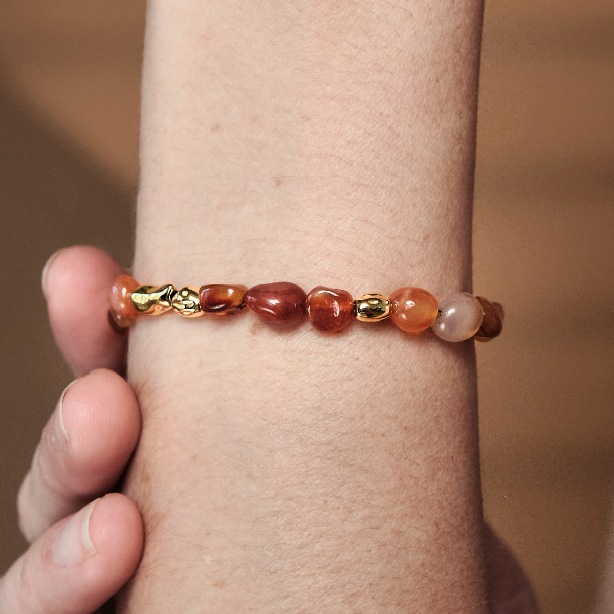 Bracciale Fireworks (Agata/Oro)