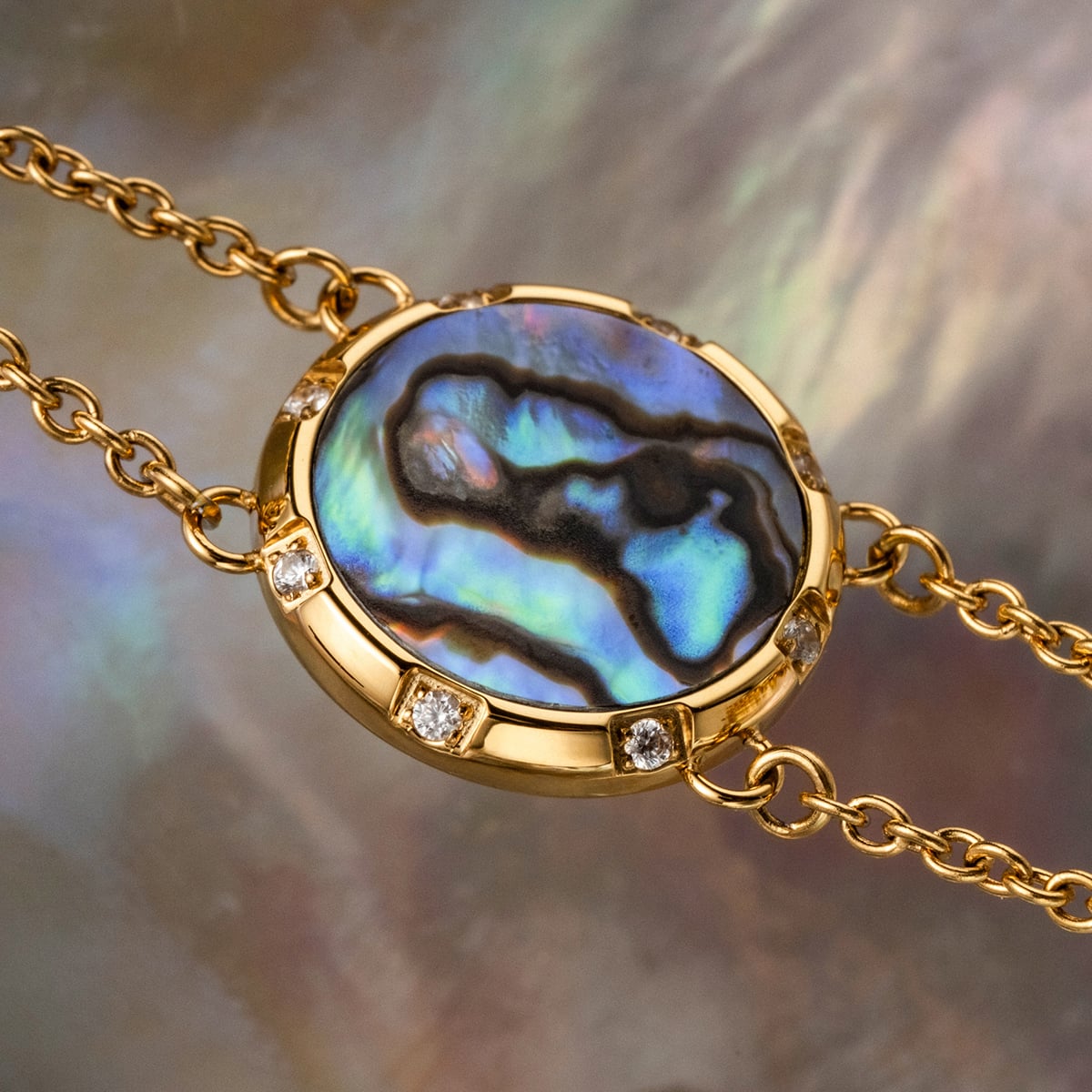 Bracciale Soulgaze (Abalone/Oro)
