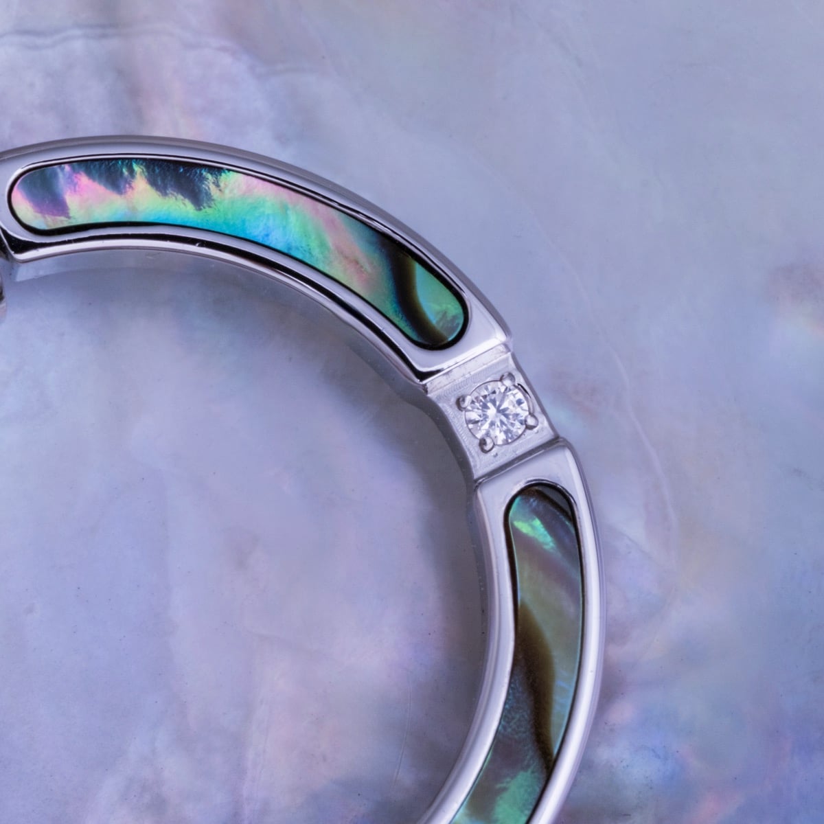 Campania Halskette (Abalone/Silber)