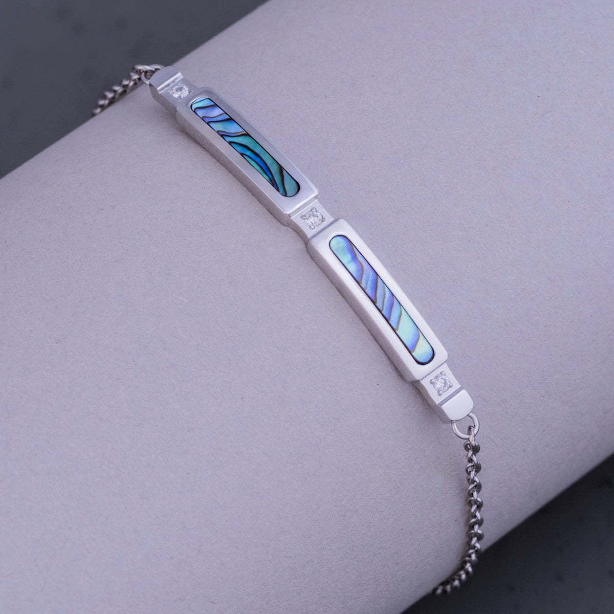 Bracciale Campania (Abalone/Argento)
