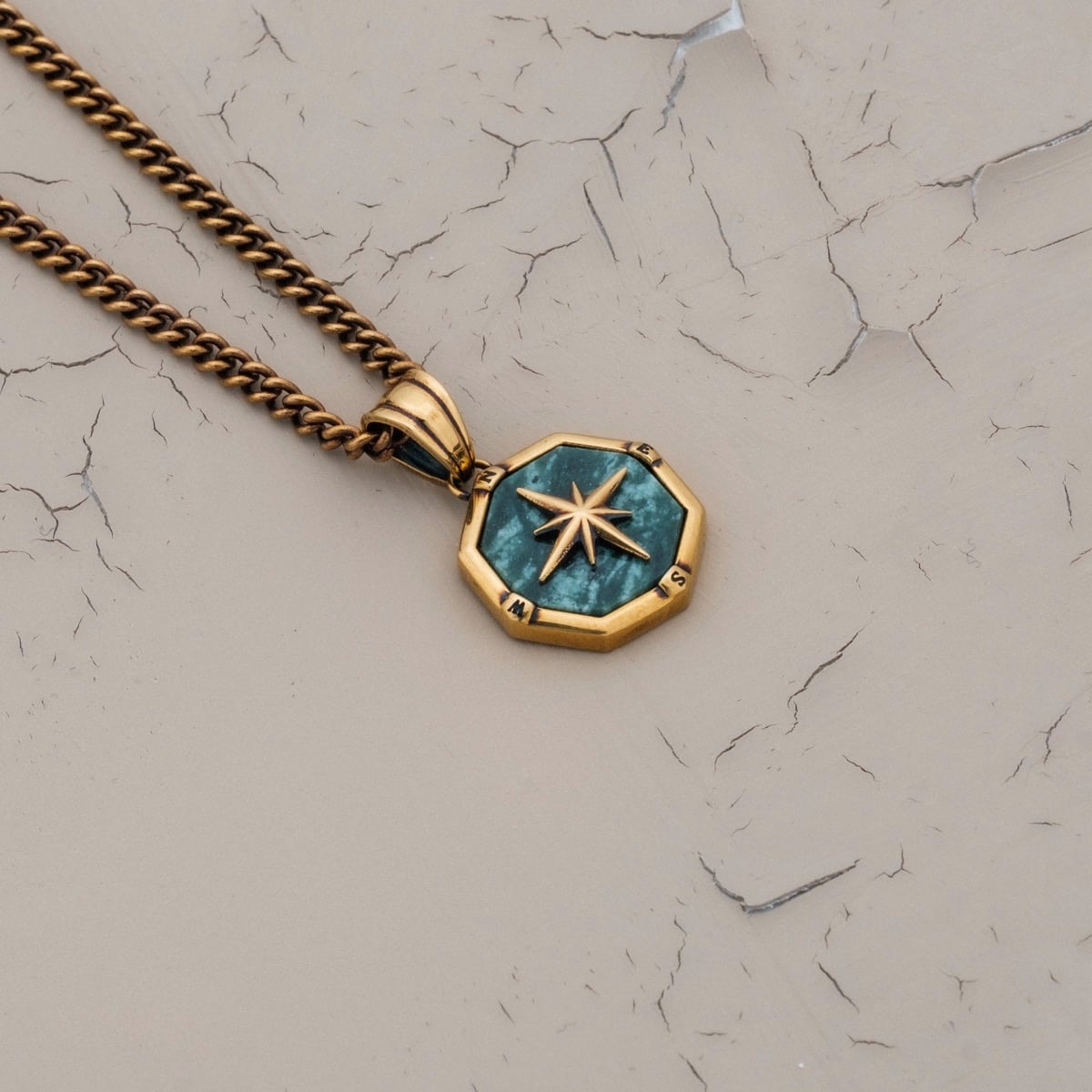 Collana Polarstar (Marmo/Oro)