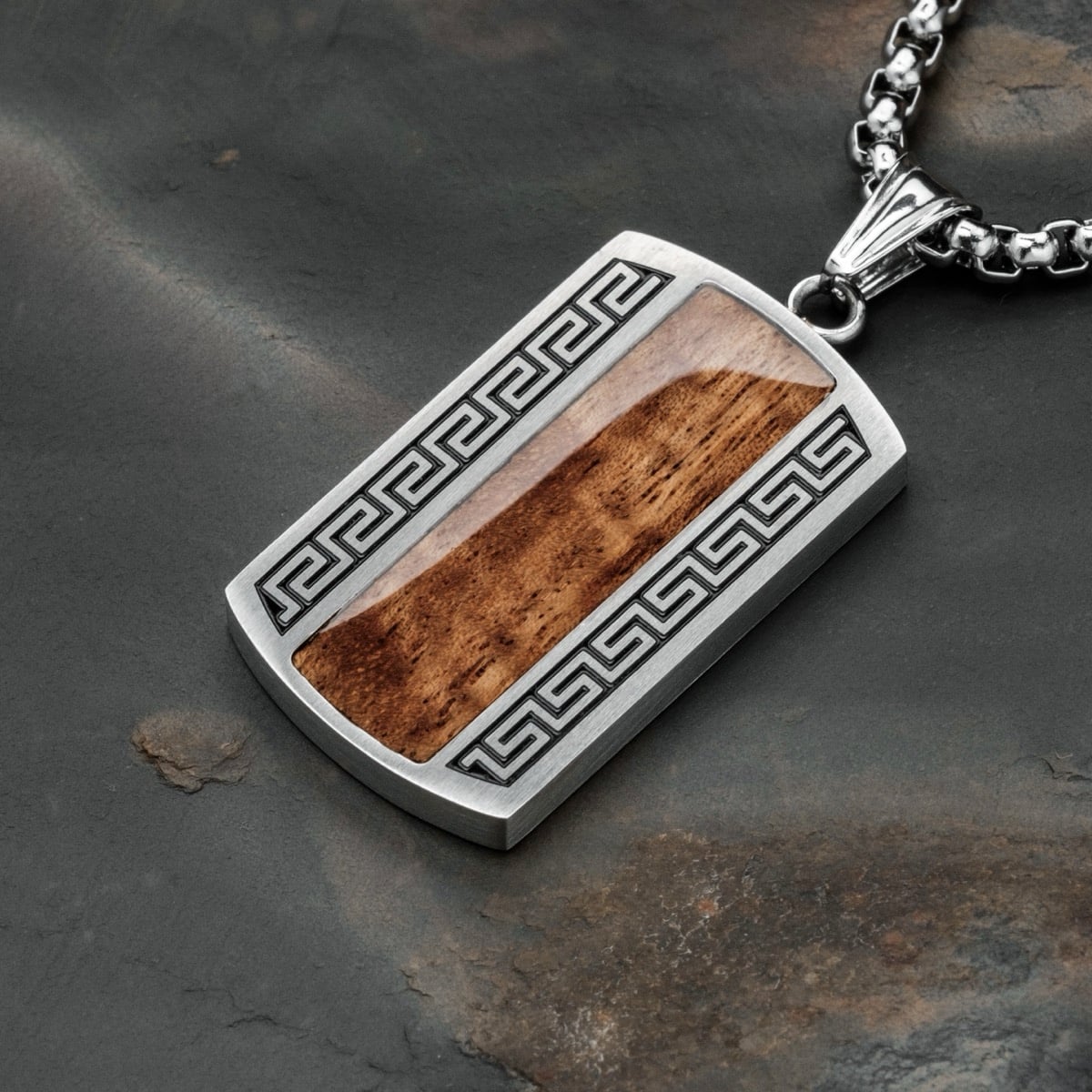 Collana Marked (Koa/Argento)