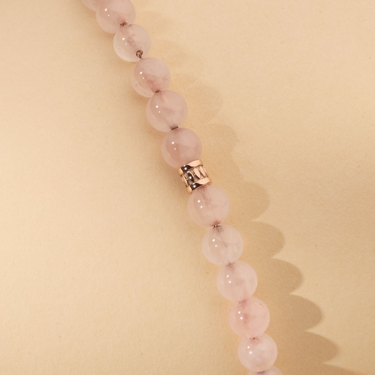 Bracciale Fireworks (Quarzo Rosa/Oro Rosa)