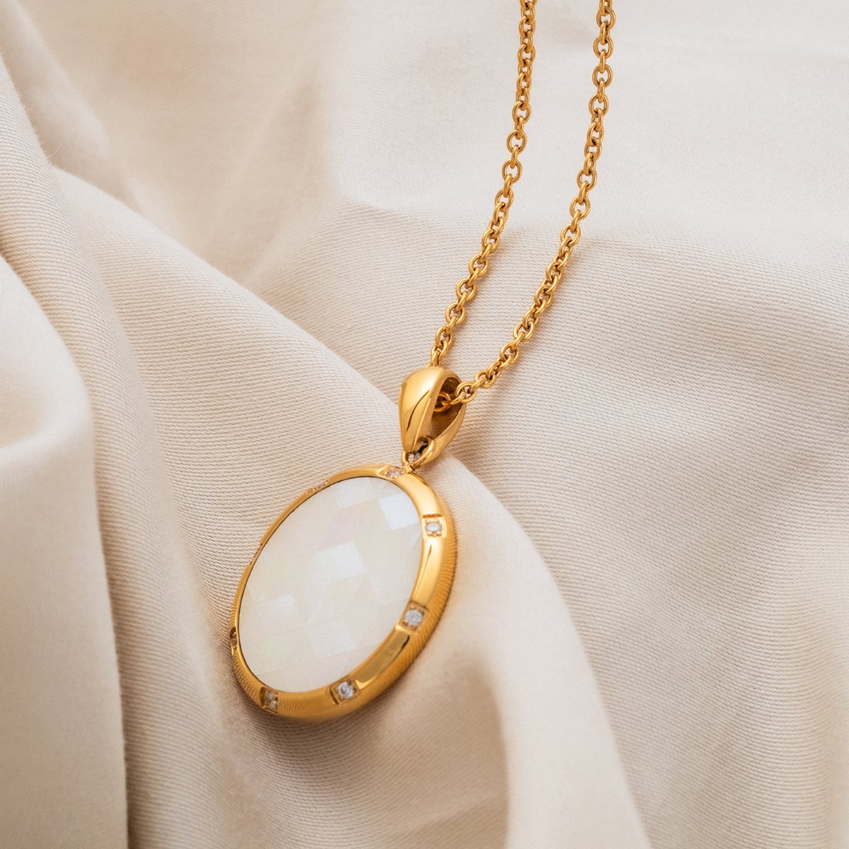 Collana Soulgaze (Madreperla/Oro)