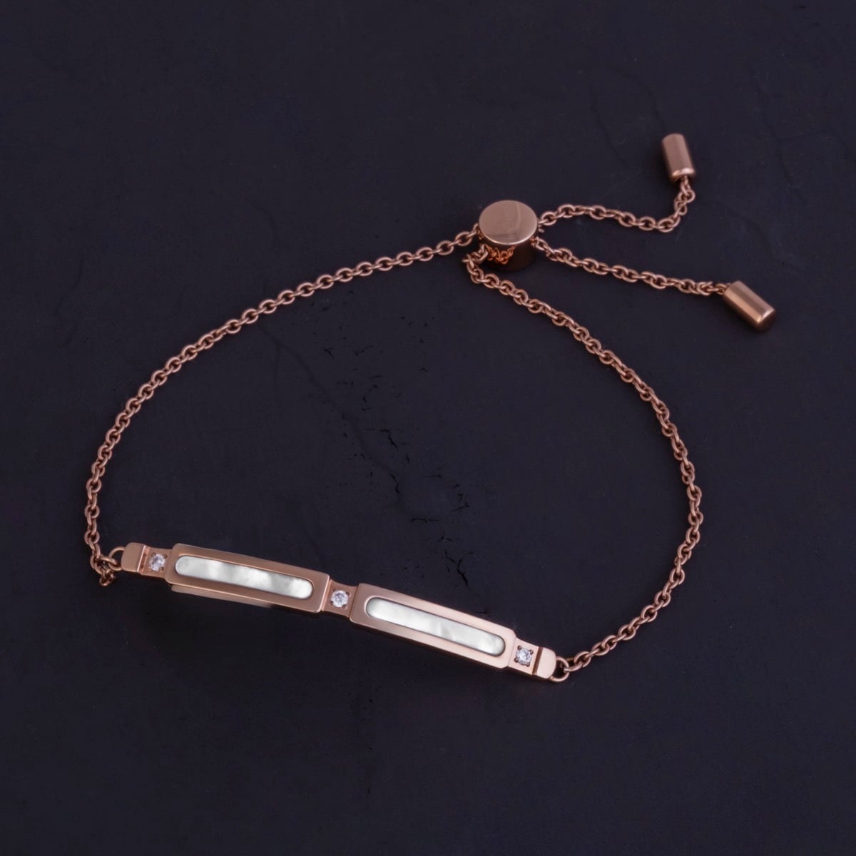 Bracciale Campania (Madreperla/Oro Rosa)