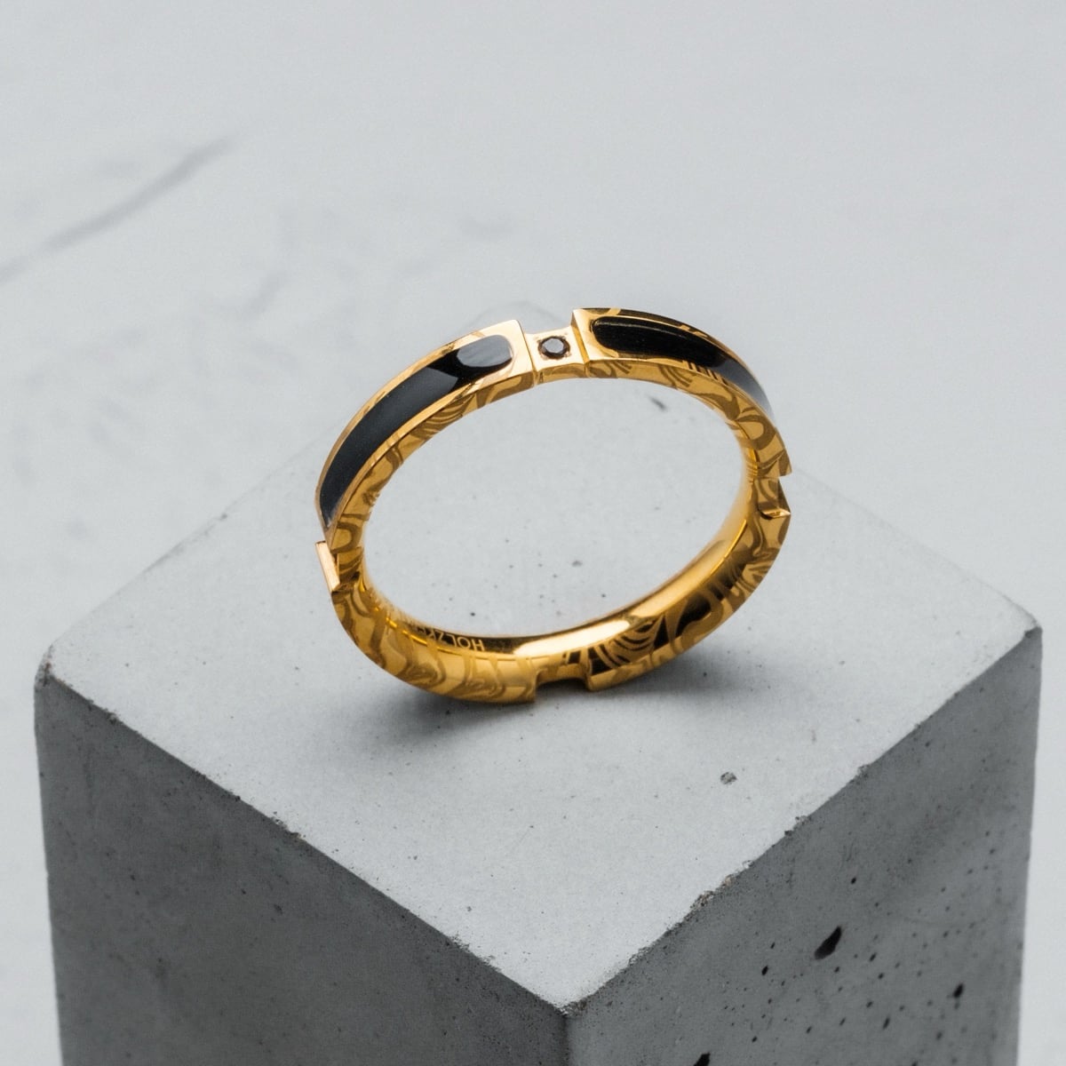 Campania Ring (Ahorn/Gold)