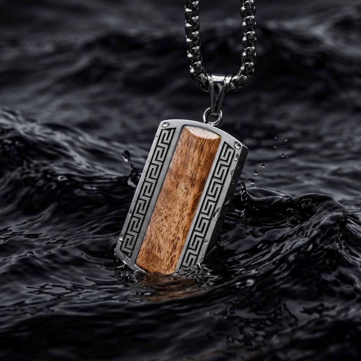 Collana Marked (Koa/Argento)