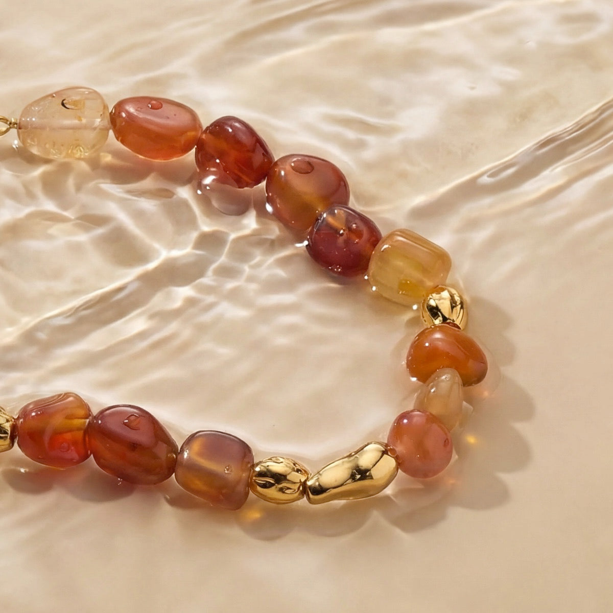 Bracciale Fireworks (Agata/Oro)