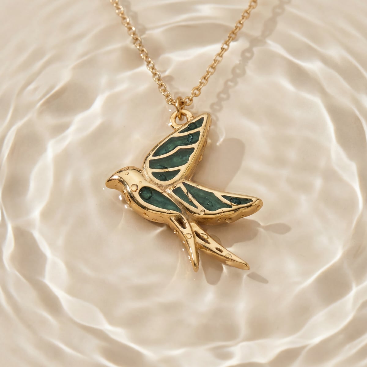 Kindred Halskette (Marmor/Gold)