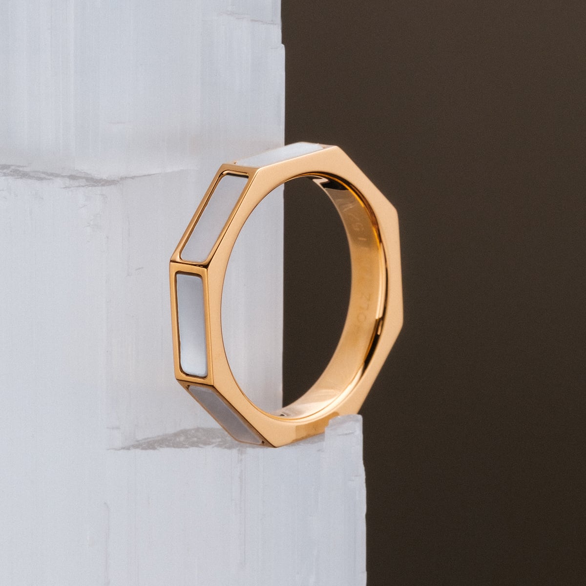 Supremum Ring (Perlmutt/Gold)