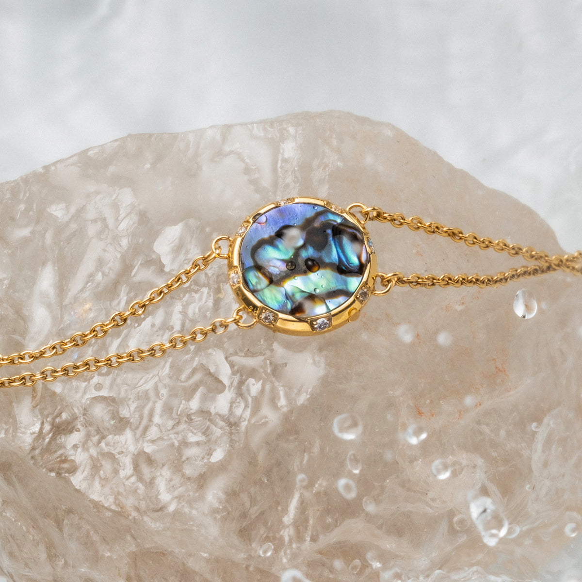 Bracciale Soulgaze (Abalone/Oro)