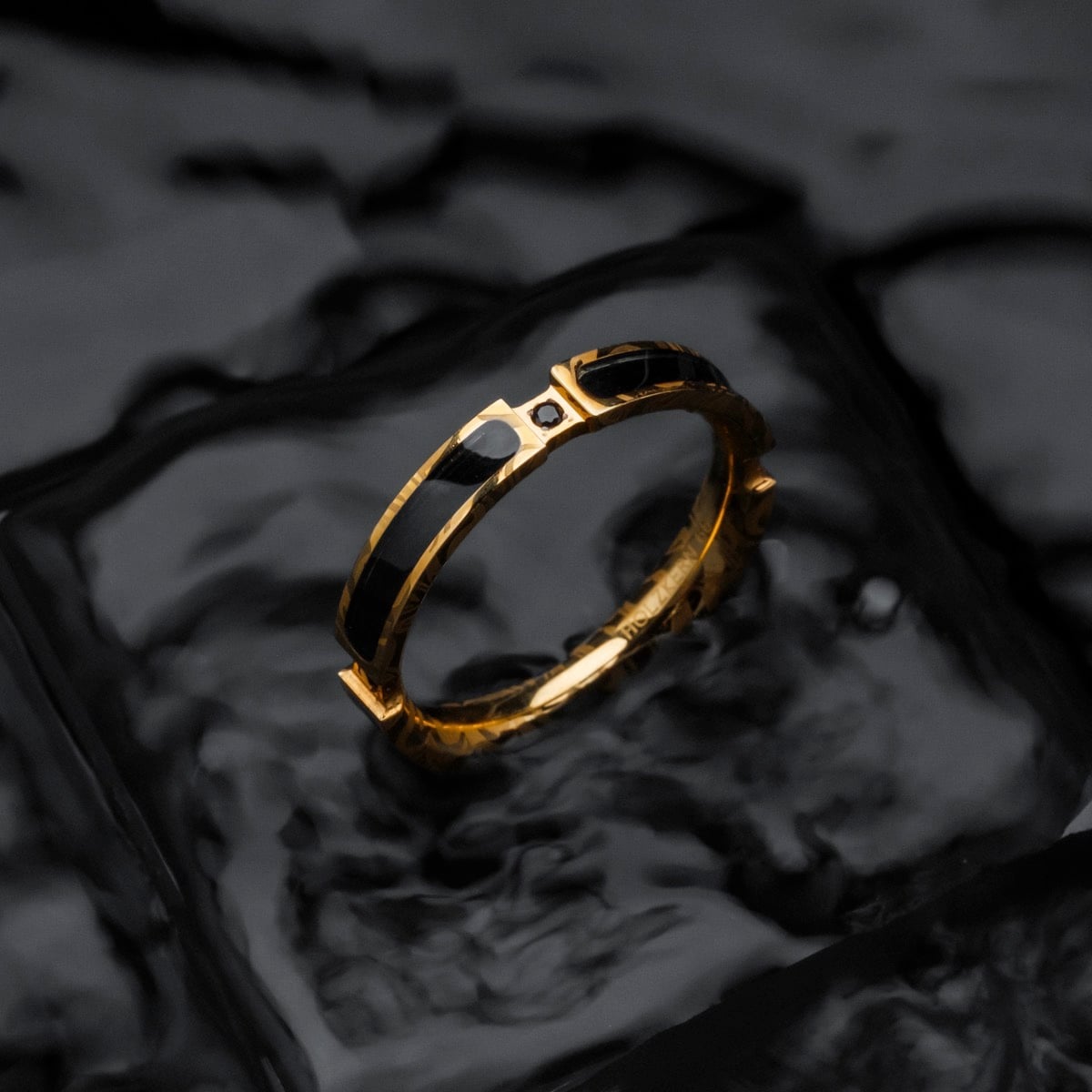 Campania Ring (Ahorn/Gold)