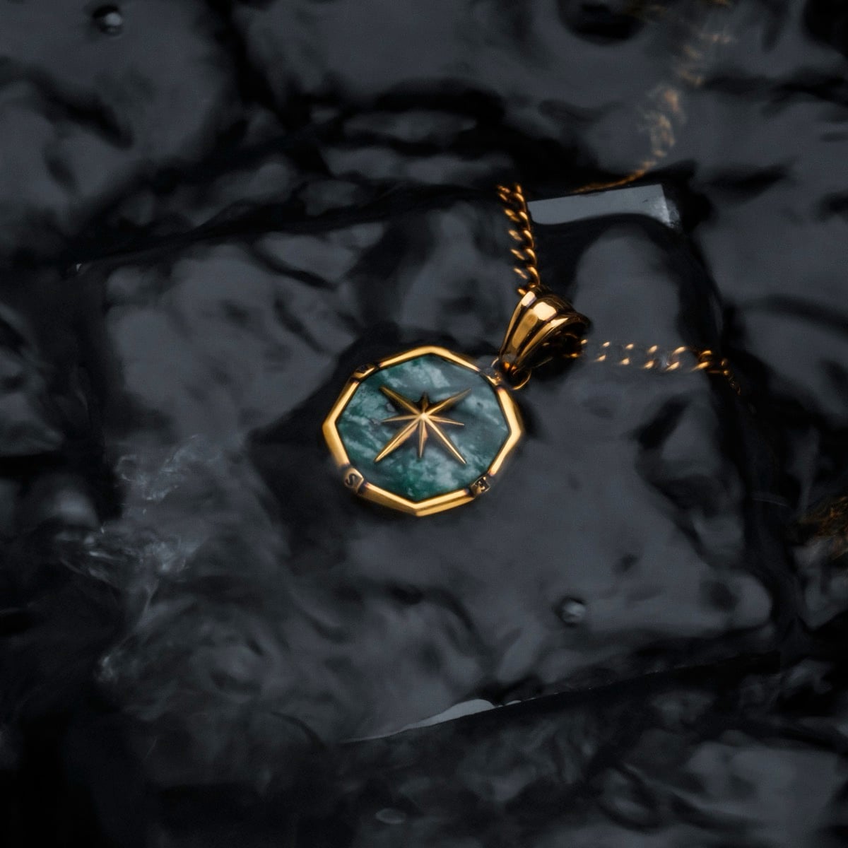 Collana Polarstar (Marmo/Oro)