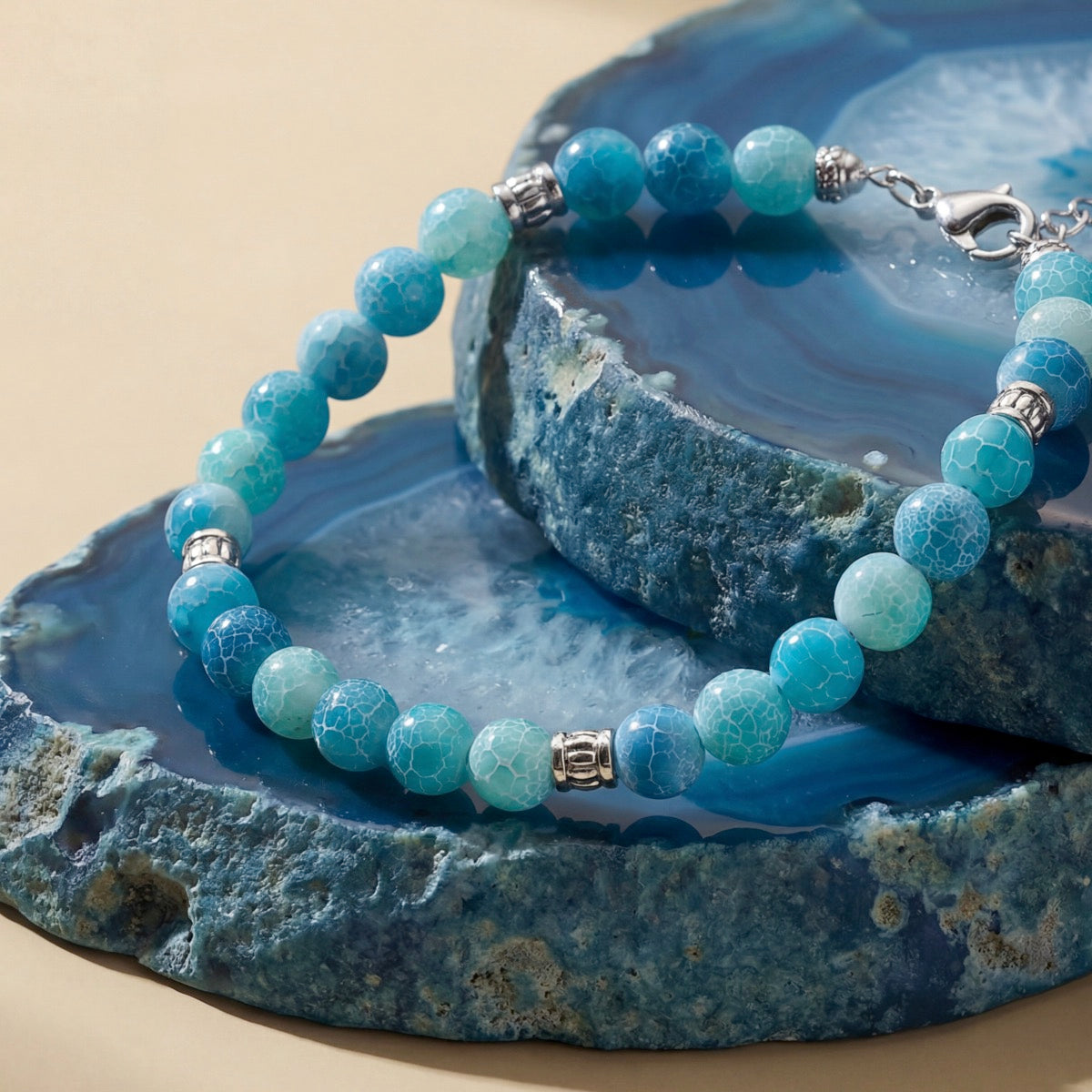 Bracciale Fireworks (Agata/Argento)