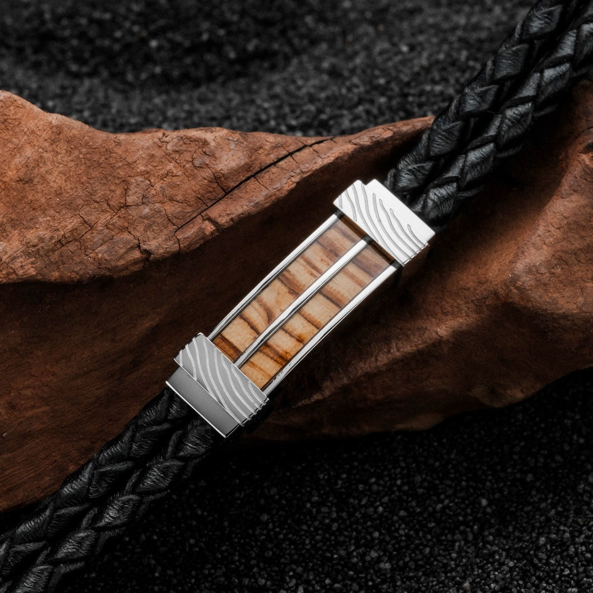 Bracciale Wildrider (Zebrano/Nero) I