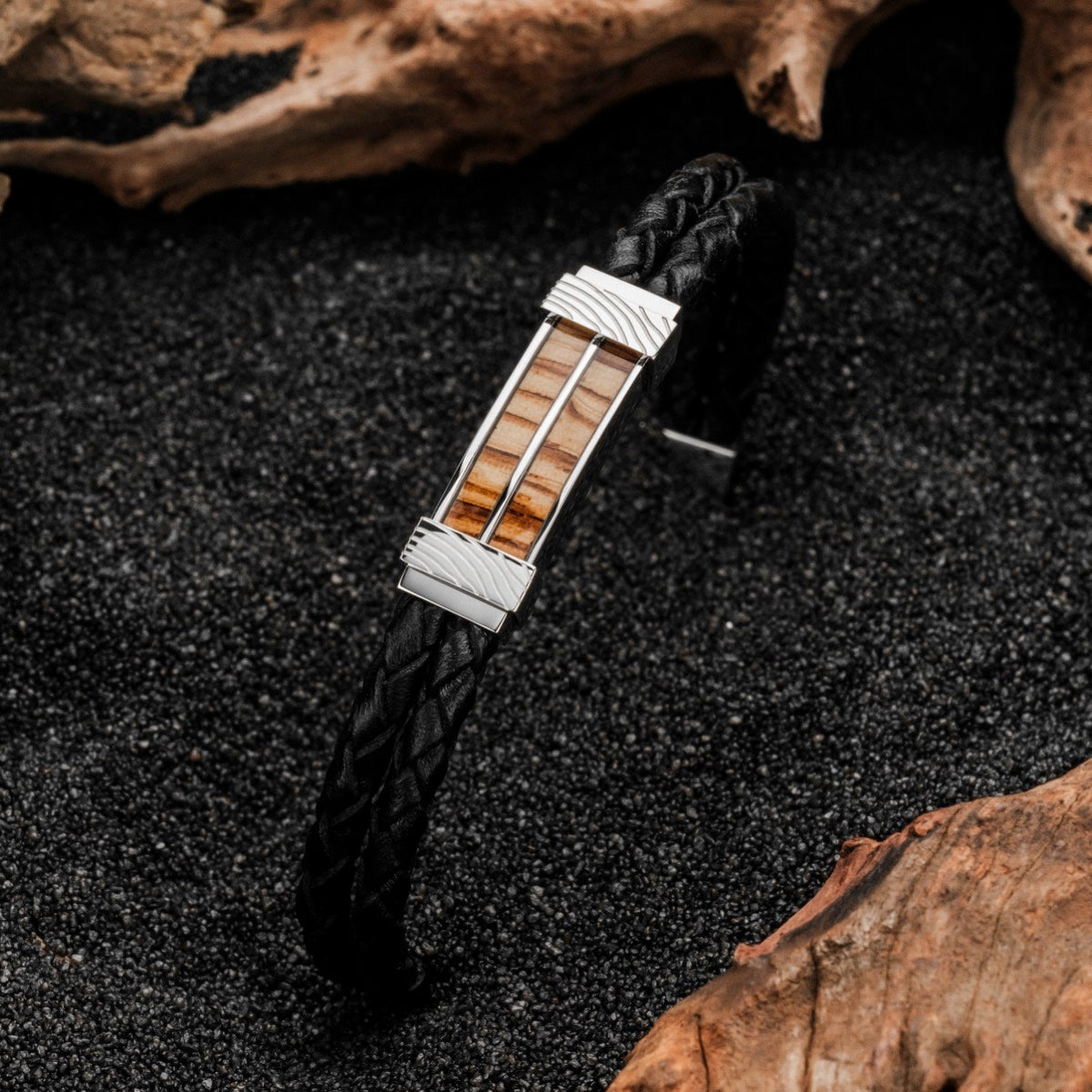 Bracciale Wildrider (Zebrano/Nero) I