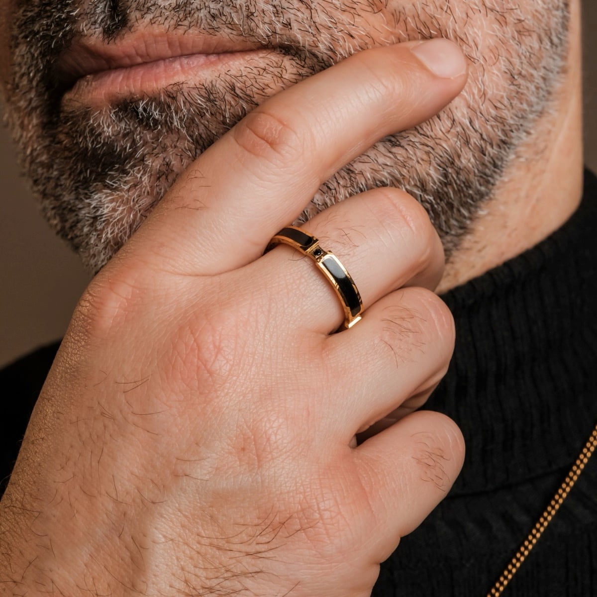Campania Ring (Ahorn/Gold)