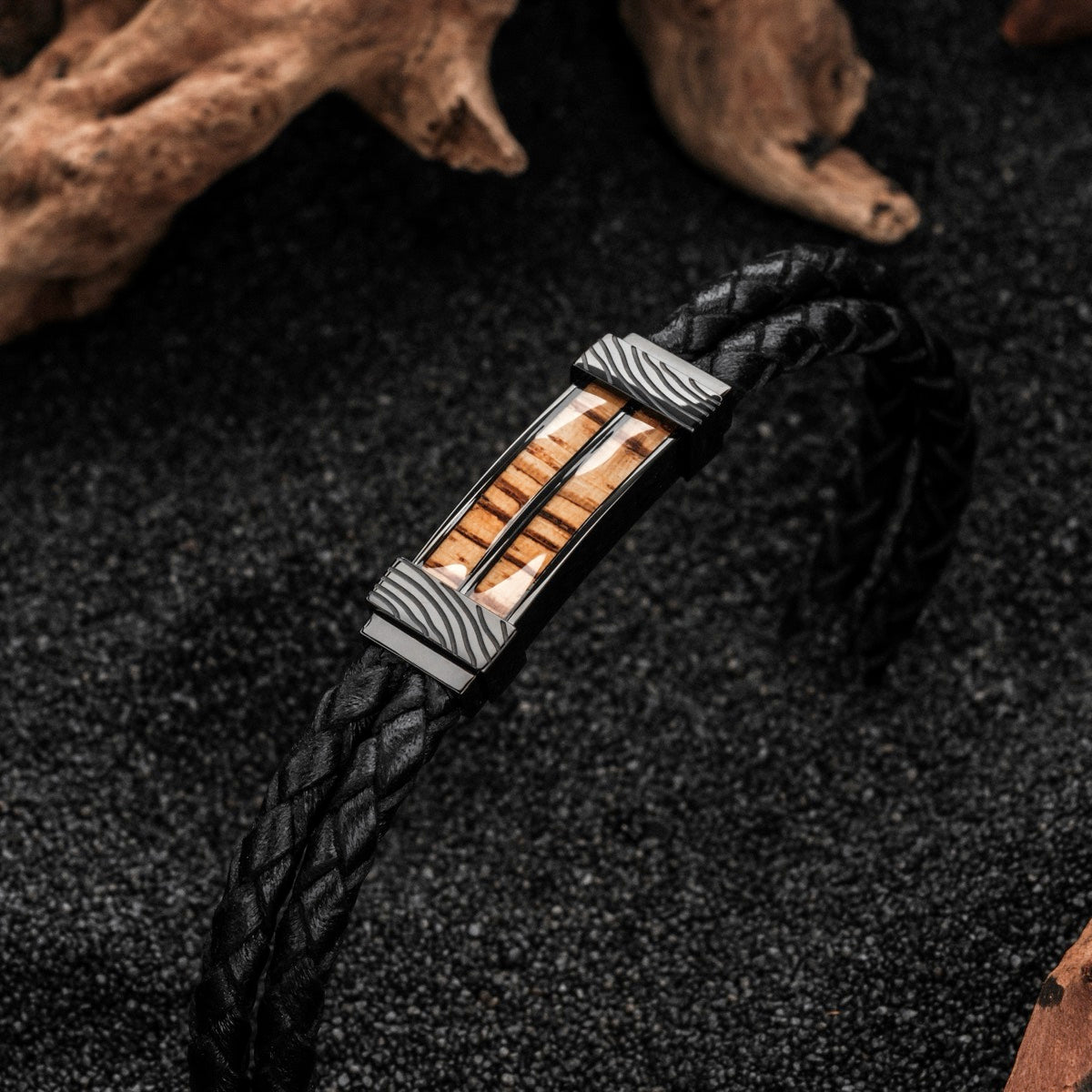 Bracciale Wildrider (Zebrano/Nero) Ii
