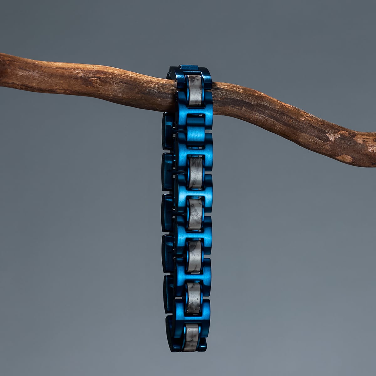 Fortissimo (Grauer Marmor/Blau)