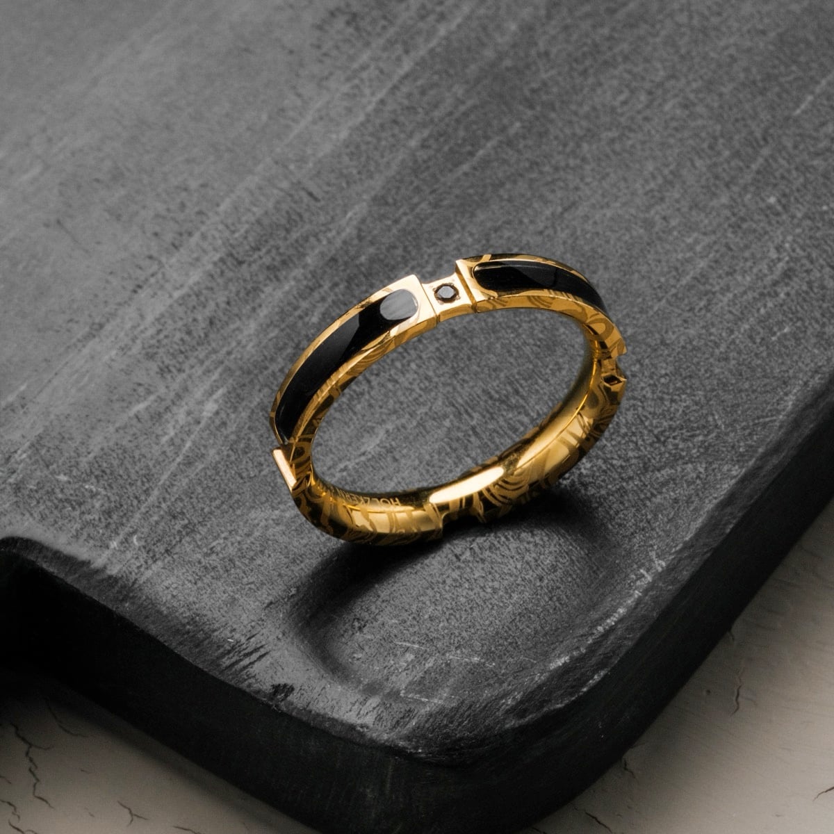 Campania Ring (Ahorn/Gold)