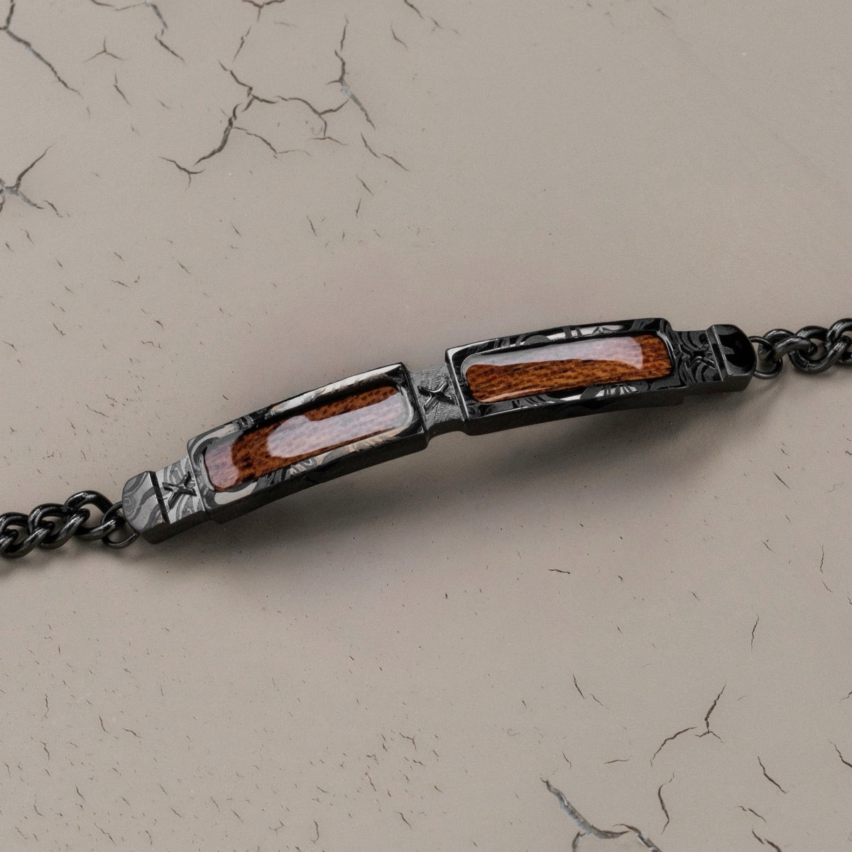 Bracciale Campania (Koa/Grigio Scuro)