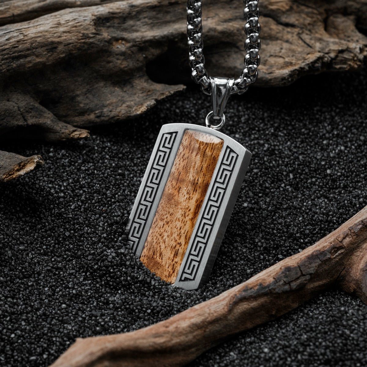 Collana Marked (Koa/Argento)